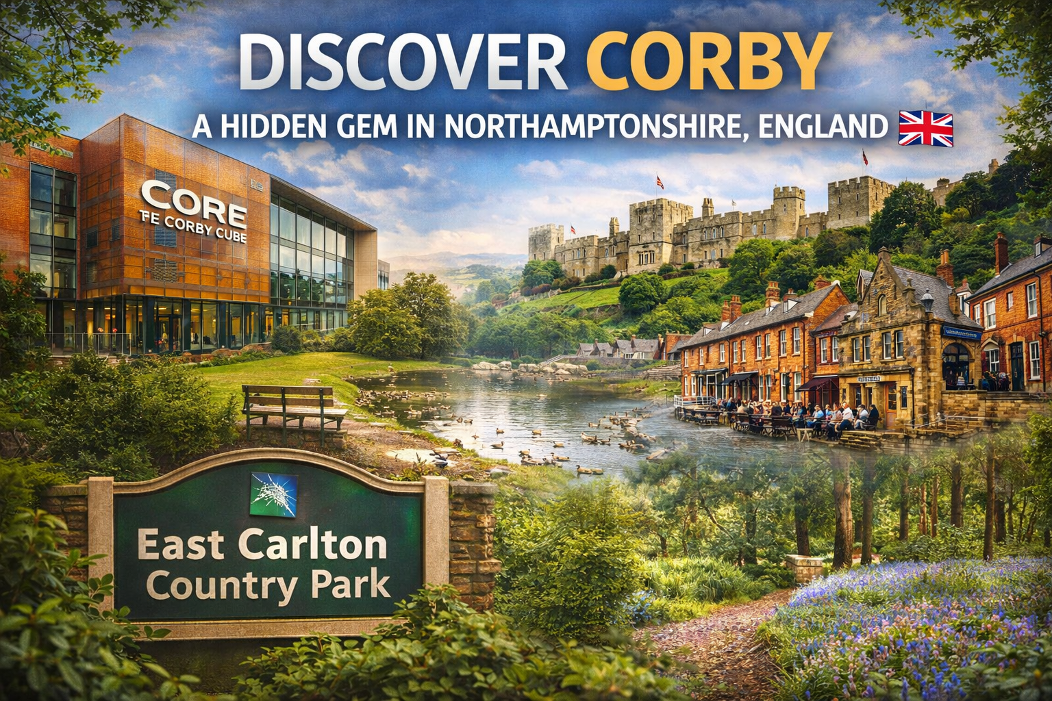 Discover Corby: A Hidden Gem in Northamptonshire, England ??