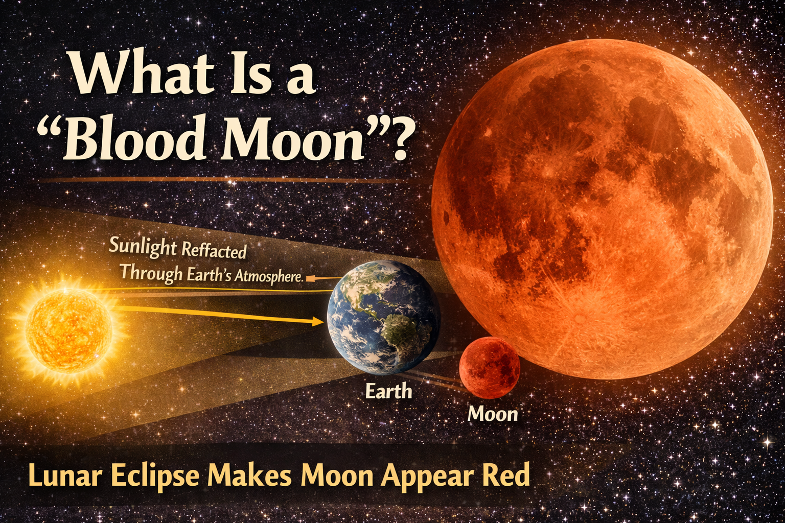 What Is a &ldquo;Blood Moon&rdquo; and Why It Happens &mdash; Explained