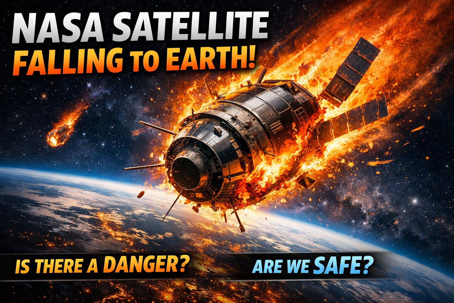 A 600-kg NASA Satellite Is Coming Back to Earth: What You Need to Know